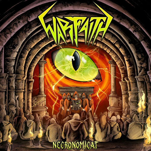 Pochette du "Necronomicat" (2026) de WARFAITH