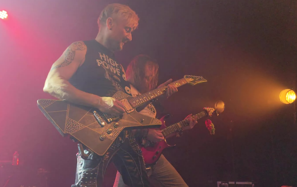 Les guitariste Thierry Sorondo et Paul Vertra de High Power 2026